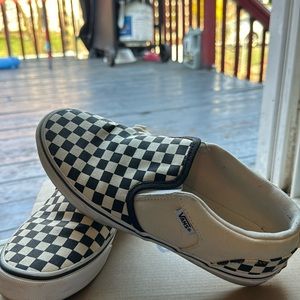Checkered Vans